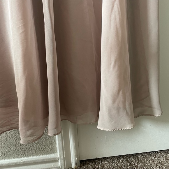 Birdy Grey Gwennie Dress Chiffon Taupe S - Picture 4 of 9